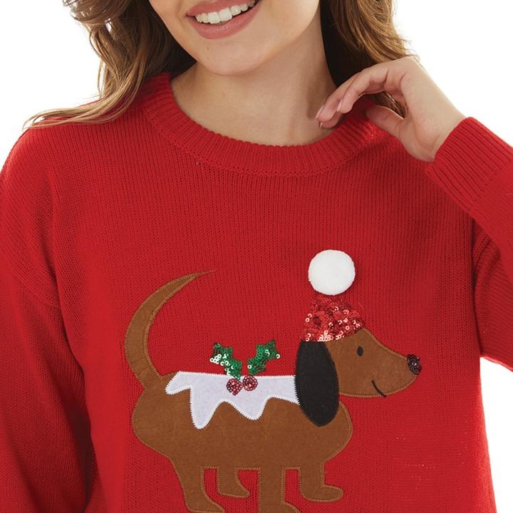 Immagine prodotto Brave Soul Maglia con disegno natalizio (XS)