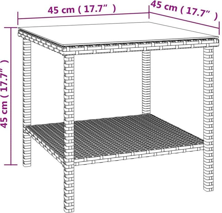 Image du produit vidaXL Beistelltisch
