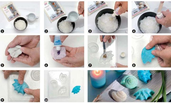 Actual product image Glorex Soap flakes for kneading