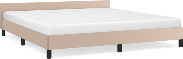 Actual product image vidaXL Bettgestell mit Kopfteil (160 x 200 cm)