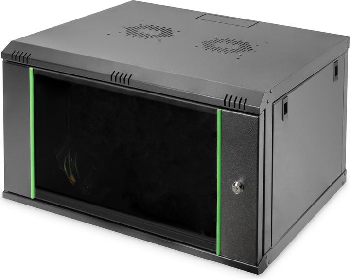 Actual product image Digitus Wall Mounting Cabinets Dynamic Basic Series - 600x600 mm (WxD) (7 RU, 19 inch rack)