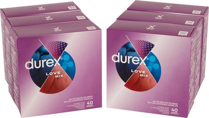 Produktbild Durex Love Mix 40er Vorteilspackung (240 Stk.)