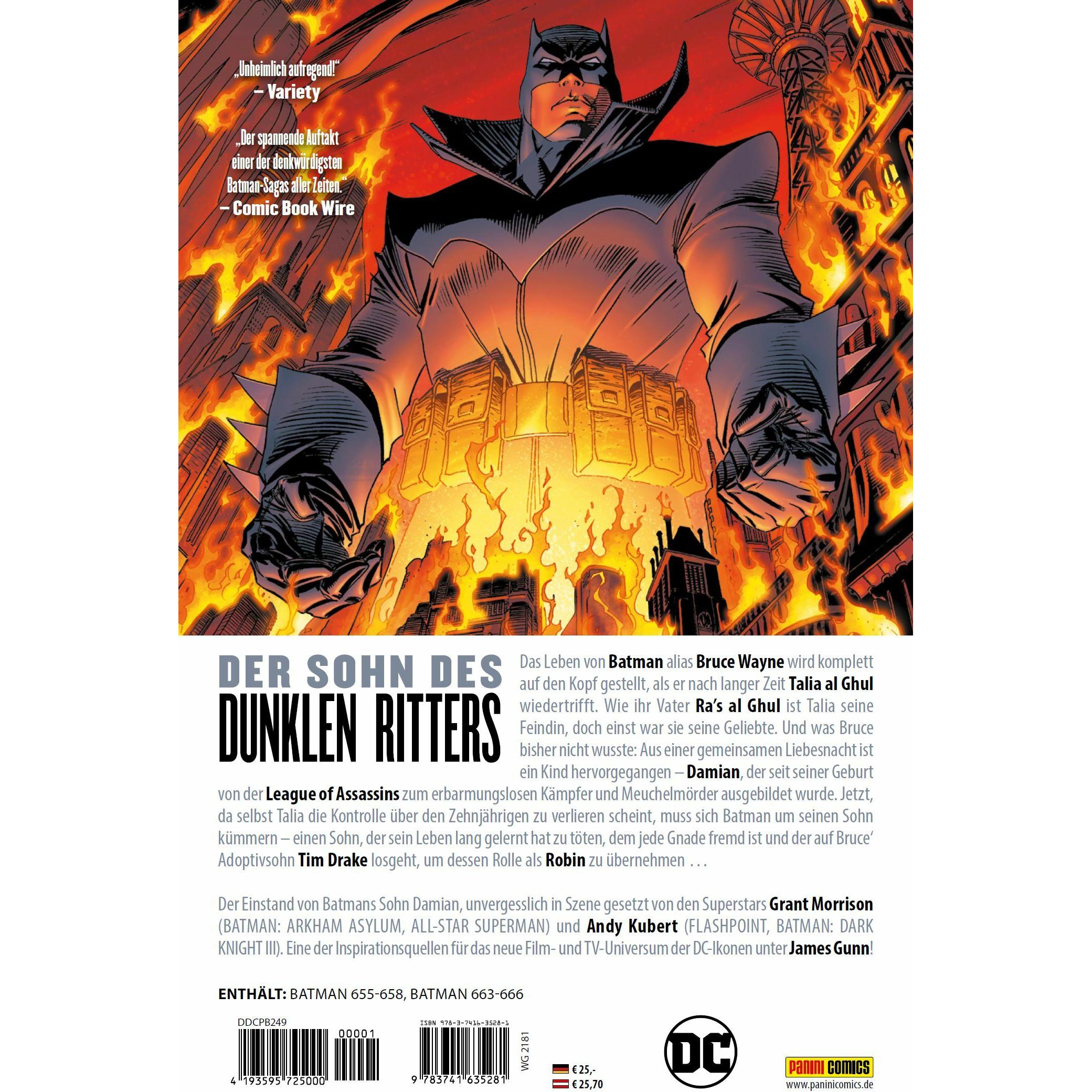 Batmans Sohn (Neuauflage), Belletristik von Andy Kubert, Grant Morrison, John van Fleet