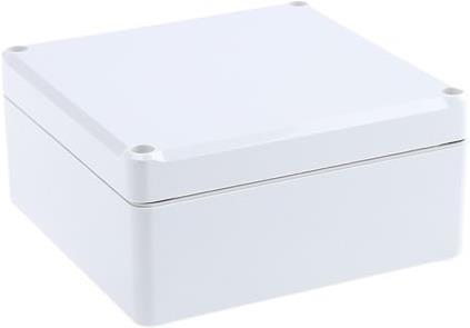 Actual product image Bopla IP65 polycarbonate case,122x120x57mm (Housing)