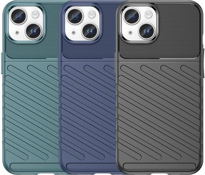 Image du produit Hurtel Coque iPhone 15 Plus Thunder blindée - noire (Apple iPhone 15 Plus)