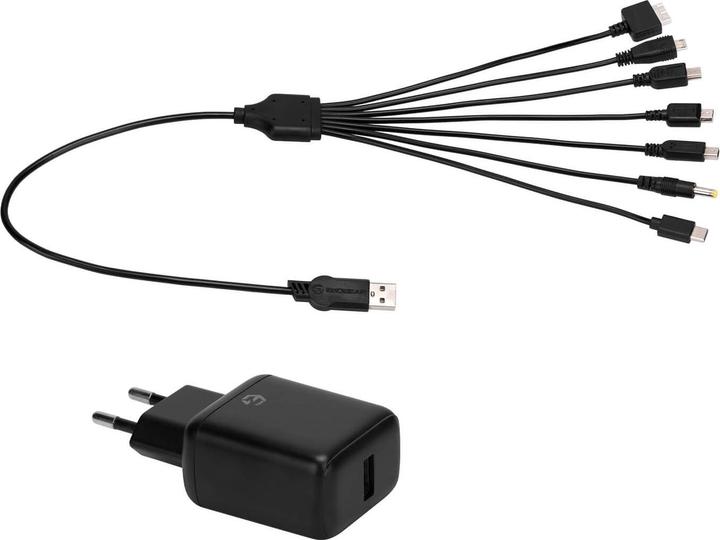 Egogear Ladekabel 7in1 Playstation, XBOX, Switch u.a. 1.5m (3DS, PS4, 2DS, PS Vita, PS3, PSP, NDS)