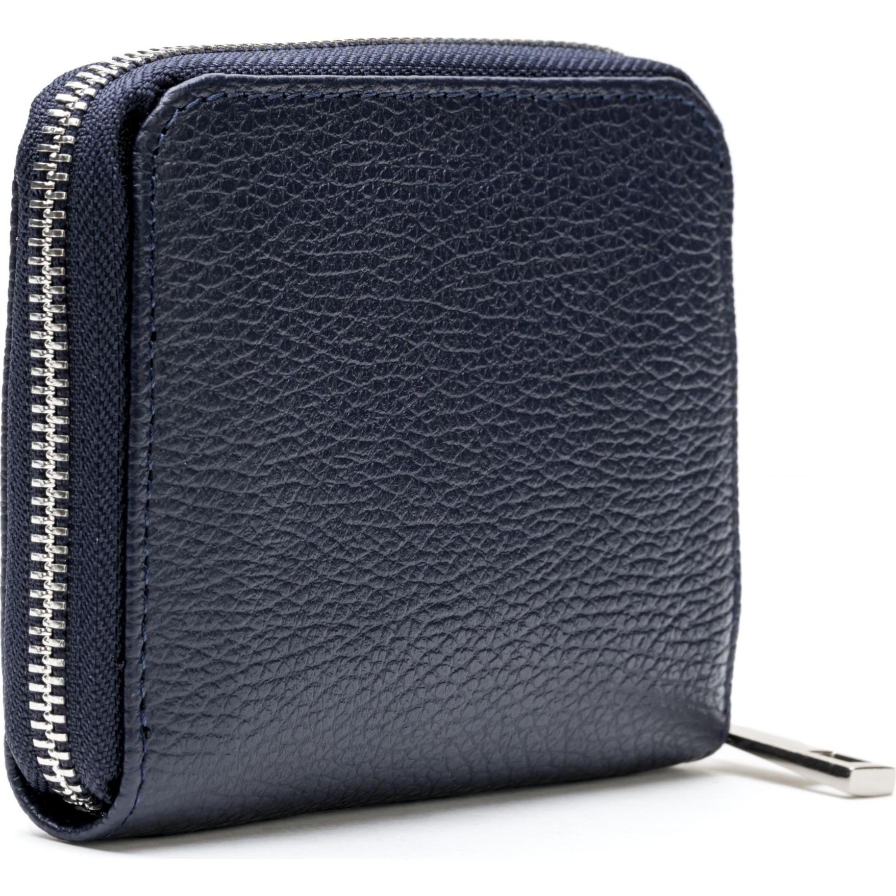 Thumbnail - Lazarotti, Damen, Portemonnaie, Milano Leather Geldbörse Leder 13,5 cm, Blau
