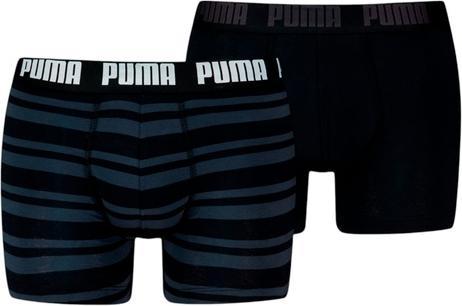 Produktbild Puma Herren-Boxershorts „Everyday Heritage Stripe“ im 2er-Pack (L, 2er Pack)