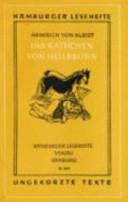 Produktbild Das Käthchen von Heilbronn oder die Feuerprobe (Deutsch, Heinrich von Kleist, 2010)