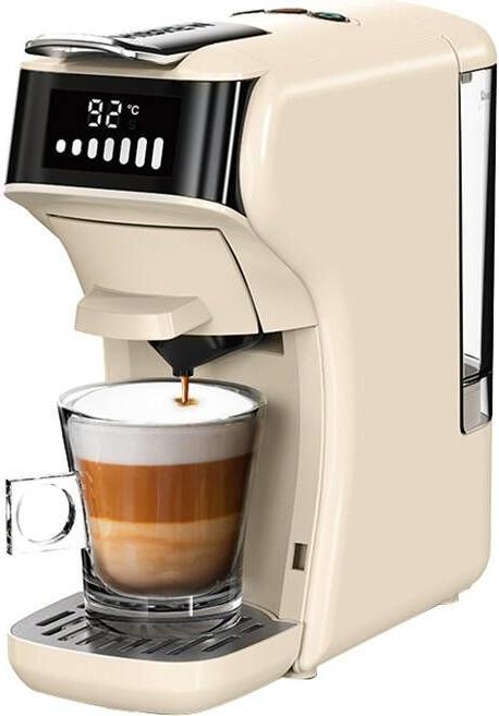 Actual product image HiBREW 5-in-1 capsule coffee maker H1B-white (white) (NESPRESSO Original, NESCAFÉ Dolce Gusto)