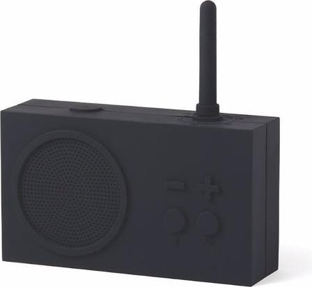 Produktbild Lexon Badkamer Radio Tykho3 Bluetooth Donkergrijs (AM, FM, Bluetooth)
