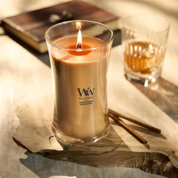 Actual product image WoodWick Golden Bourbon