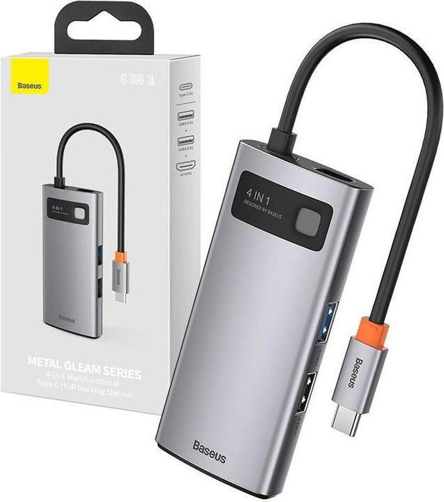 Produktbild Baseus Gleam Series 4-in-1 (USB-C, 1 Port)