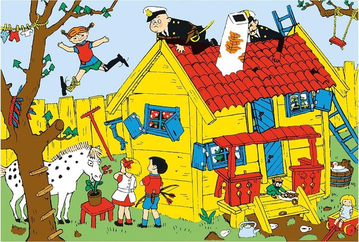 Actual product image Schmidt Spiele Pippi and the Villa Kunterbunt (150 pieces)