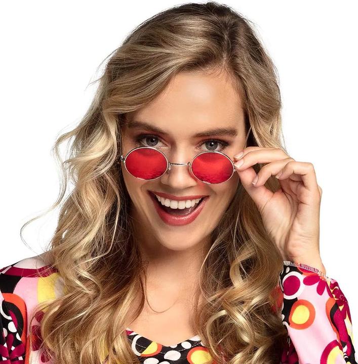 Actual product image Boland Hippie party glasses John