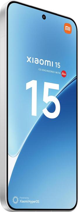 Productafbeelding Xiaomi 15 (256 GB, Wit, 6.36", Dubbele SIM, 5G)