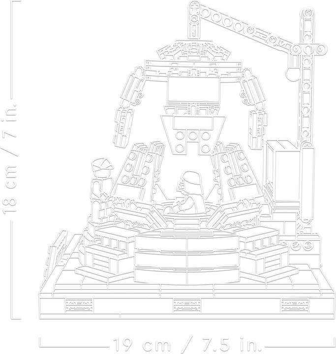 Produktbild LEGO Darth Vader - Meditationskammer (75296, LEGO Seltene Sets)
