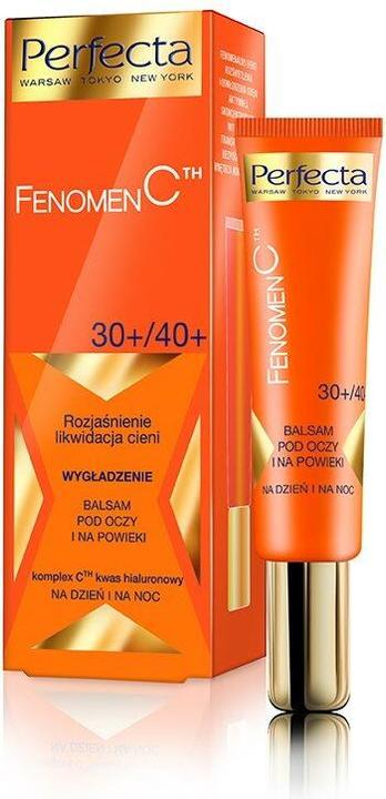 Image du produit Perfecta Crème pour les yeux Fenomen C 30 +/40 + éclaircissant 15ml (Fluide pour le soin des yeux, 15 ml, Jour + nuit)