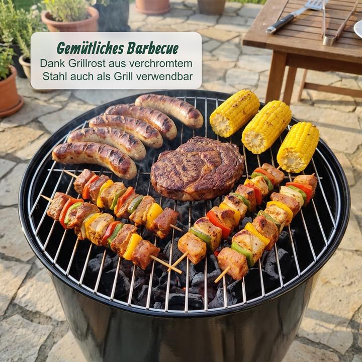 Produktbild Relaxdays Feuerschale (52 cm)