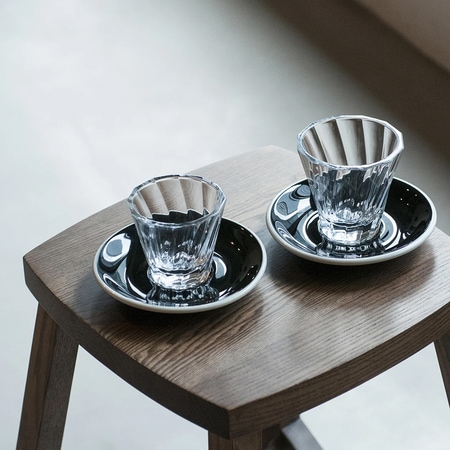Productafbeelding Sellmer 120ml gedraaid Cortado glas (helder), Urban Glass (120 ml, 1 x)