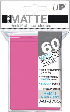 Actual product image Ultra Pro Bright Pink PRO Matte Deck Protector Small