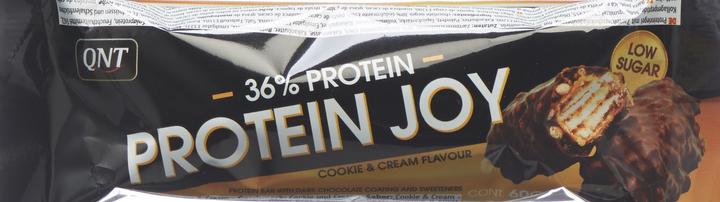 Produktbild QNT 36% Protein Joy Bar Low Sugar Cookie&Cream (1 Stk., 60 g)
