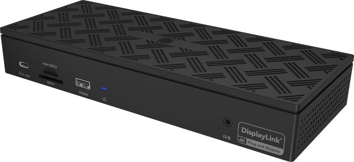 Actual product image Icy Box 17-in-1 DisplayLink (USB-C, 17 Ports)
