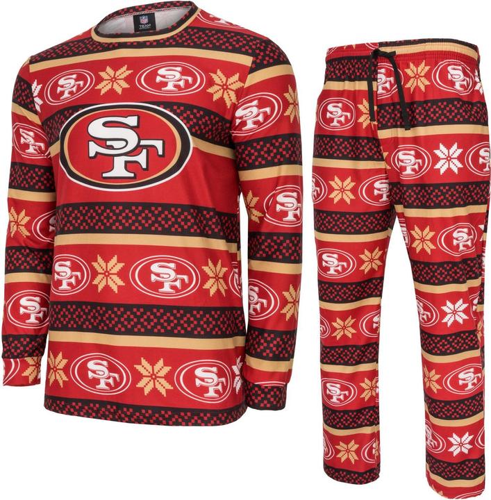 Produktbild Foco NFL Winter XMAS Pyjama Schlafanzug San Francisco 49ers - M (M)
