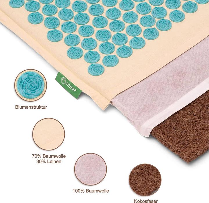 Image du produit Fitleap Akupressurmatte Set