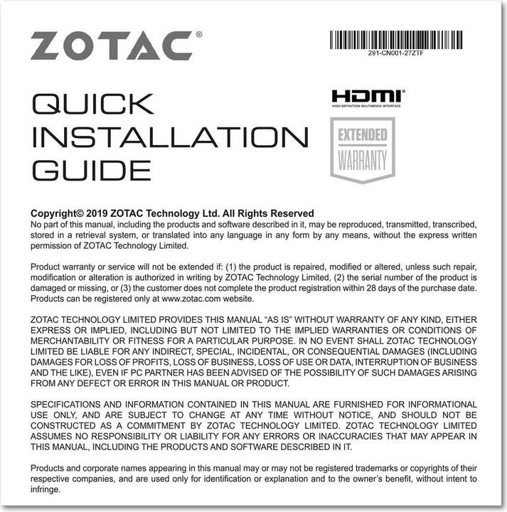 Productafbeelding Zotac GAMING GeForce RTX 3060 Twin Edge (12 GB, GDDR6)