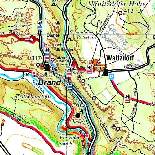 Produktbild Wanderkarte Sächsische Schweiz