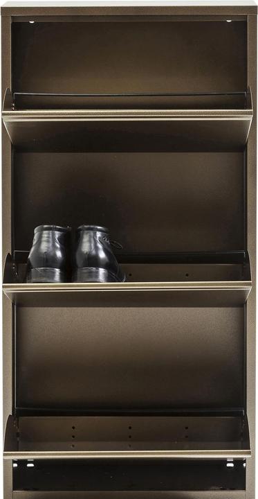 Produktbild Kare Design Schuhkipper Caruso 3-er Bronze (50 x 14 x 103 cm)
