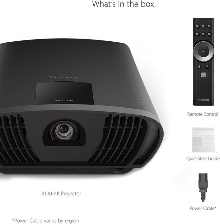 Produktbild Viewsonic X100-4K (4K, 2900 lm, 1.20:1 - 1.50:1)