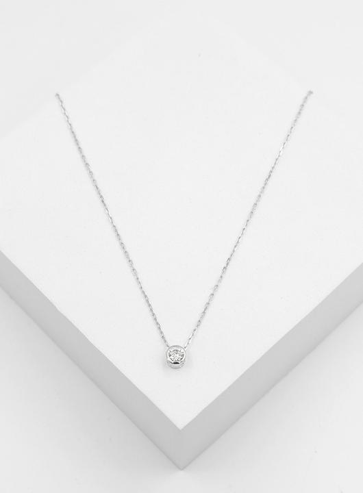 Image du produit Muau Pendentif sertissage (Or blanc 750)