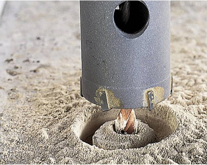 Immagine prodotto wolfcraft Punta per carota cava 83 mm 5481000 1 (83 millimetri)