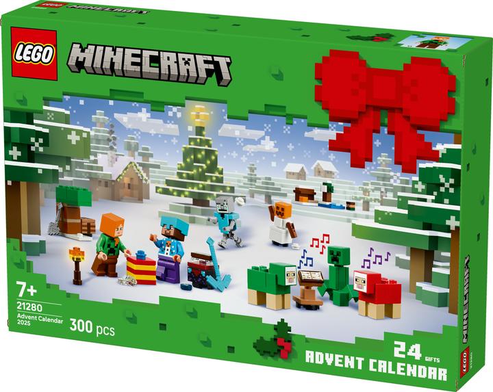 Produktbild LEGO Adventskalender 2025 (LEGO Minecraft, 21280)