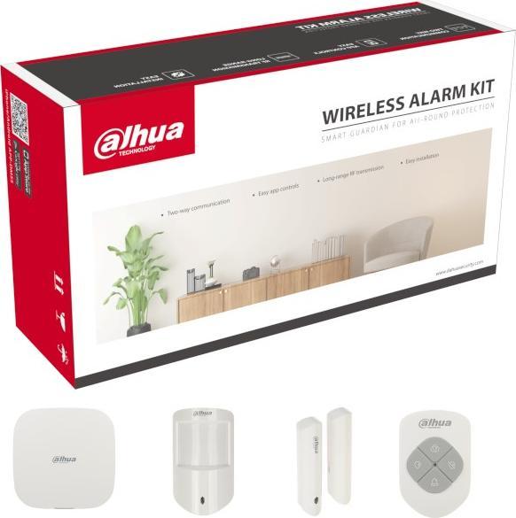 Produktbild Dahua Kit Allarme Wireless (868) 4g Hub Keyfob Door Detector Pir Detect (4G)