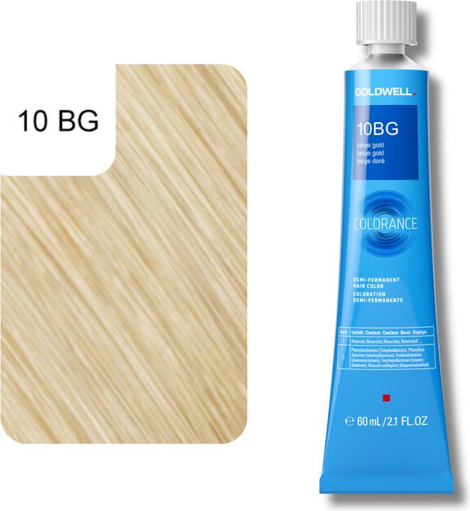 Actual product image Goldwell Colorance - 10BG Beige Gold (10BG Beige Gold)