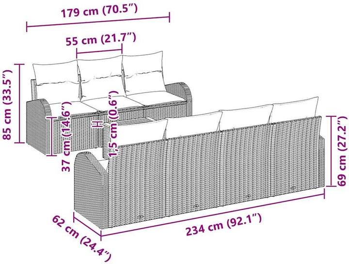 Produktbild vidaXL Amos