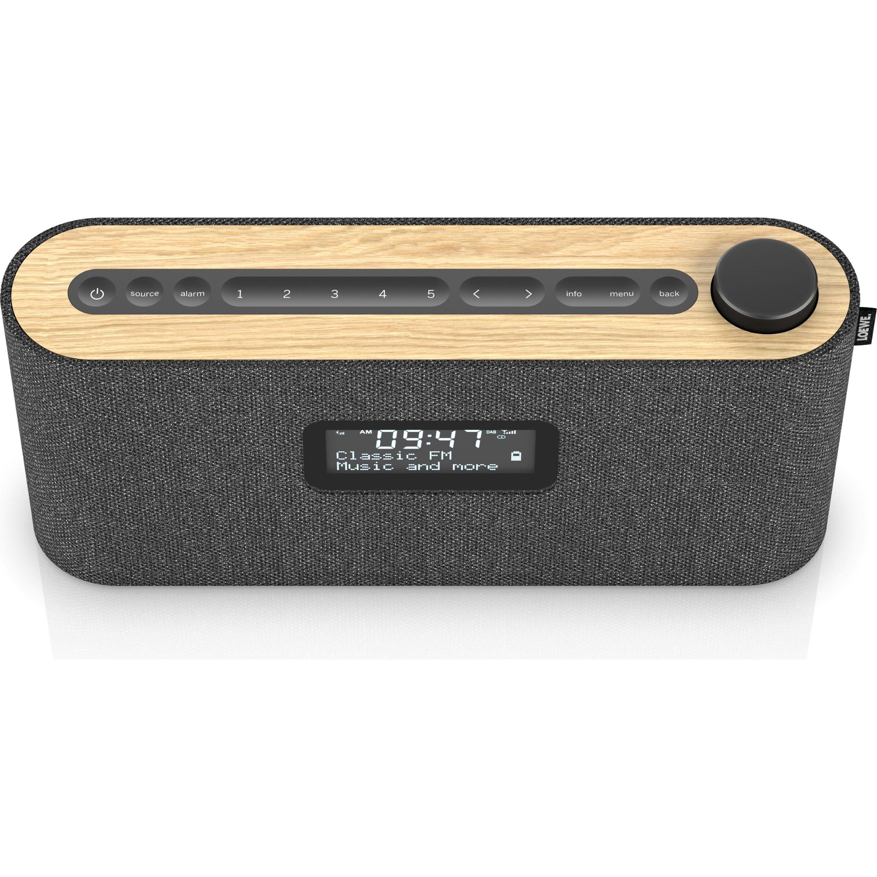 Loewe radio.frequency (UKW, DAB+, Bluetooth), Radio, Grau