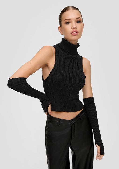 Actual product image s.Oliver Strickpullunder Stricktop mit Stulpen | QS x ELIF (XXL)
