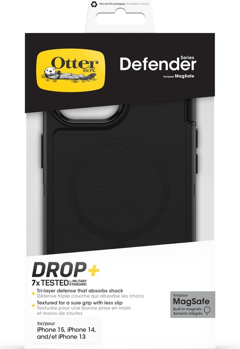Produktbild OtterBox Defender mit MagSafe (Apple iPhone 13, Apple iPhone 14, Apple iPhone 15)