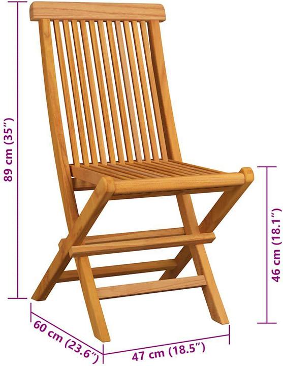 Produktbild vidaXL Gartenstuhl