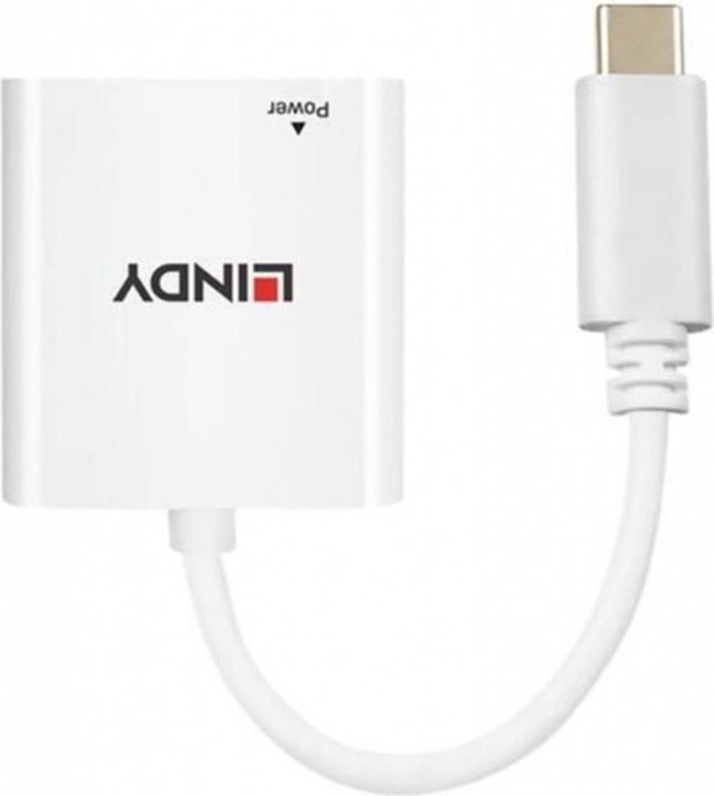 Produktbild Lindy USB Typ C — RJ45 (0.11 m, USB 3.1)