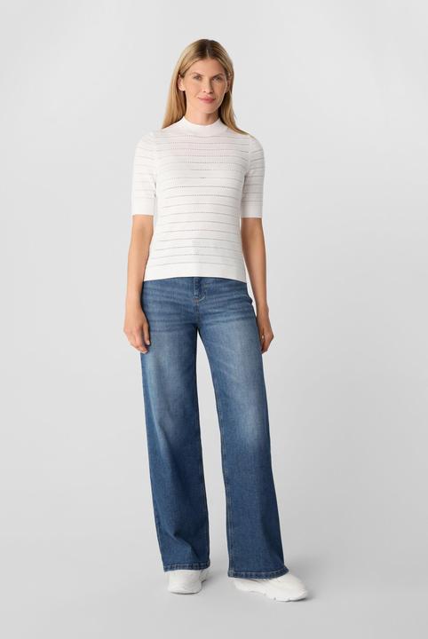 Produktbild Comma Strickpullover Strukturierter Feinstrickpullover aus Viskosemix (34)