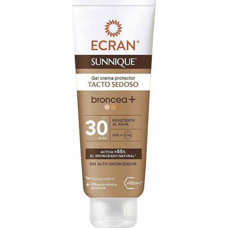 Ecran, Sonnencreme, SUNNIQUE BRONCEA+ gel-crema SPF30 250 ml (Sonnencreme, SPF 30, 250 ml)