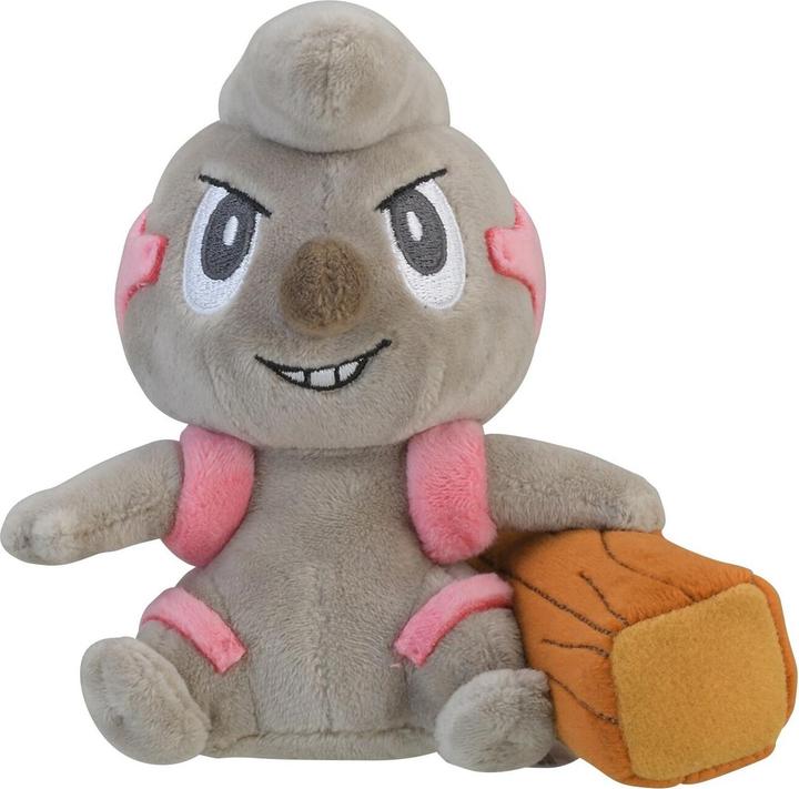 Actual product image Pokémon Timburr Sitting Cuties Plush - 13.5 cm (10.50 cm)