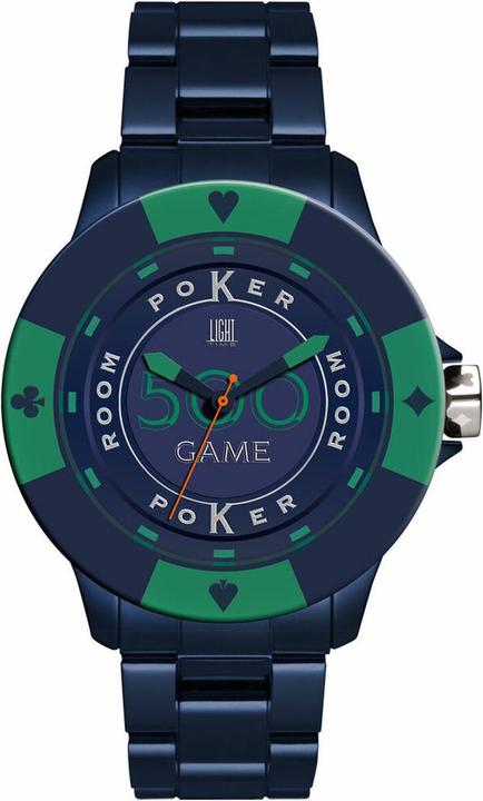 Produktbild Light Time Unisex-Uhr POKER (Ø 48 mm) (48 mm)