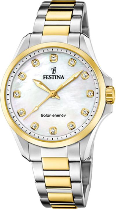 Festina F20655/1 Solar Energy Damenuhr 35mm 5ATM (Analoguhr, 34 mm)