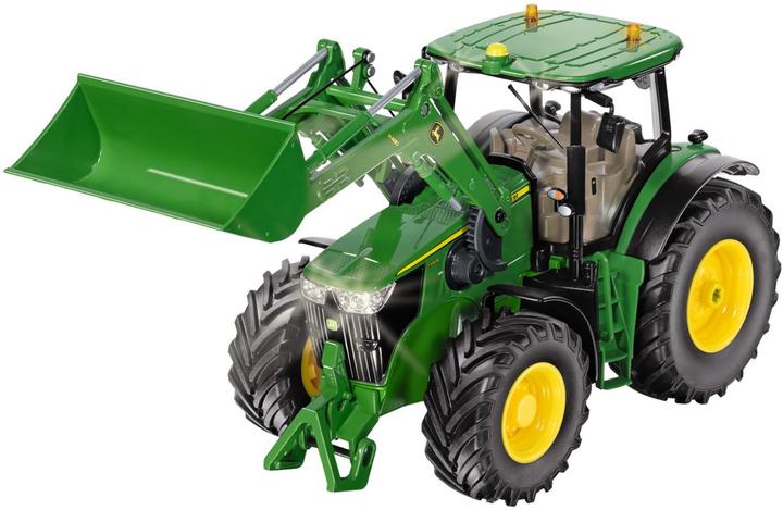 Immagine prodotto Siku John Deere 7310R con caricatore frontale e controllo delle applicazioni Bluetooth